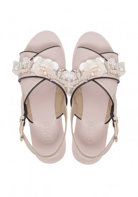 YUNA HEELS BEIGE BLACK YUNA HEELS BEIGE BLACK
